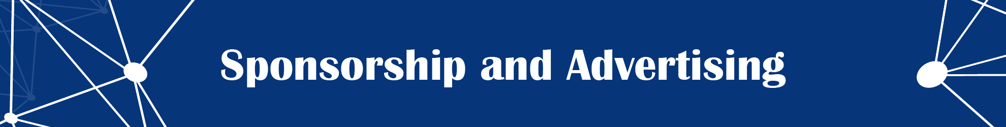 Sponsorship and Advertising Header